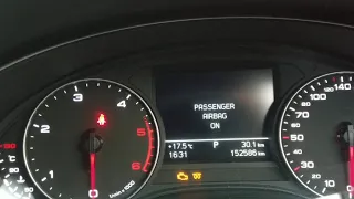 Audi A6 3.0Tdi C7 faulty starter solenoid symptoms