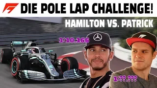 Unterbiete ich die echte Pole Zeit von Lewis Hamilton in Monaco?! | F1 2019