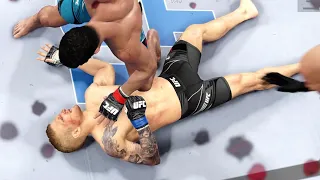 TJ Dillashaw Gets Knocked Out By Henry Cejudo!!(UFC 4 Online)