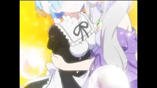 Rem and Emilia drunk