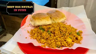 GAURI SHANKAR ANDA BHURJI | BEST EGG BHURJI IN PUNE | STREET FOOD INDIA | EGG DISHES