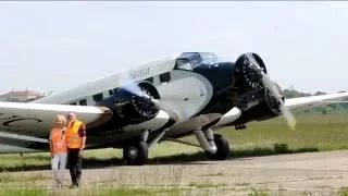 Ju 52 "Tante Ju" in München Oberschleissheim Mai 2016