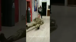 Russian soldier getting sturdy. #army. #russia. #dance.