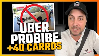 🔥 Uber Anúncia PROIBIÇÃO de mais de 40 Carros para 2024 e Motoristas RECLAMAM da Nova Lista