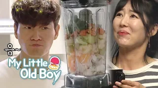 How Does Kim Jong Kook's Chicken Shake for Sayuri Taste? [My Little Old Boy Ep 115]