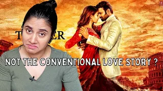 Radhe Shyam Official Trailer Reaction | Hindi Trailer | Prabhas, Pooja Hegde | Ashmita Reacts