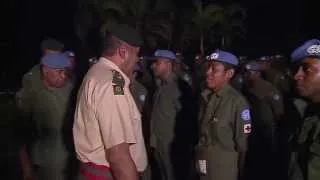 Fijian Troops Returned Home