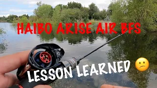 BFS'in another go of the Haibo Arise Air -- Learned a tough lesson of this reel