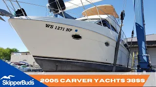 2005 Carver Yachts 38SS Boat Tour SkipperBud's