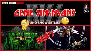 Gene Simmons Band Set-List for 2nd Show - What Changed?