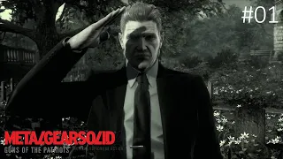 The First Hour of Metal Gear Solid 4 Guns of the Partriots (2008) #1 War has changed (PS Now)