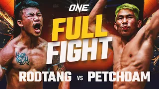 Muay Thai Rivals Collide 🤜💥🤛  Rodtang vs. Petchdam | Full Fight