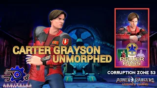 Carter Grayson - Unmorphed Skin gameplay | Power Rangers Legacy Wars