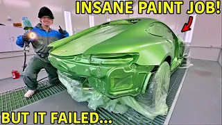 Rebuilding A Wrecked Mercedes AMG GTS! The Final Steps!