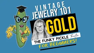 Testing GOLD & GEMSTONES Vintage Jewelry 101 For Beginners Learn How To Yard Sale Hauls !