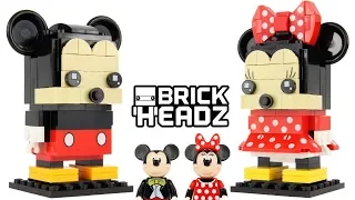 LEGO Mickey & Minnie Mouse Brickheadz Review 41624 & 41625