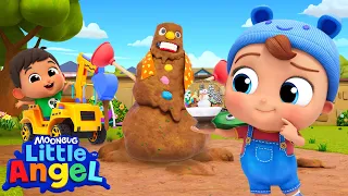 The Mudman Song + More Baby John | @LittleAngel Kids Songs & Nursery Rhymes