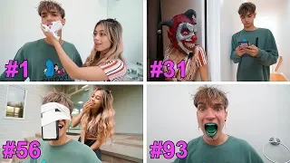 PRANKING My BOYFRIEND 100 TIMES in 24 HOURS!