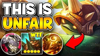 RAMMUS MID IS 100% BROKEN AND THIS PROVES IT... (THEY CAN'T TOUCH ME)