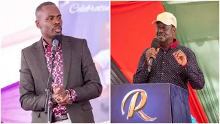 RAILA UKIJARIBU KULETA MAANDAMANO KISII NITAKUMALIZA"ANGRY MP OSORO WARNS RAILA OVER SABA SABA MASS