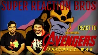 SRB Reacts to Avengers Infinity War Trailer 90s Animated Version!!!!