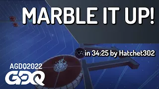 Marble It Up! by Hatchet302 in 34:25 - AGDQ 2022 Online