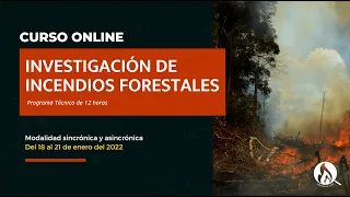 ARSON Forestal 2022 - Curso de Investigación de Incendios Forestales