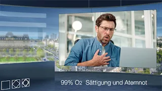 99% Sauerstoffsättigung und trotzdem heftige Atemnot - kann das sein?