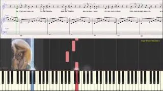 Лепс - На струнах дождя (Ноты для фортепиано) (piano cover)