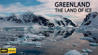 GREENLAND - LAND OF ICE 4K | ICELAND | ICEBERG | Relaxation Film With Calming Music