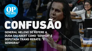 Heleno se refere a Duda Salabert como "senhor" e deputada trans rebate: "É senhora!" | O POVO NEWS