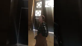 Girl sings in a church with the most amazing acoustics