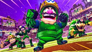 WARIO, DONKEY KONG, BOSWSER, WALUIGI CUP BATTLES - Mario Strikers Battle League