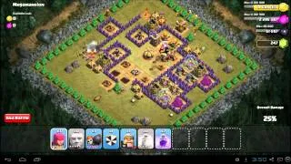 Clash of Clans Megamansion 3 Star Campaign Guide TH8