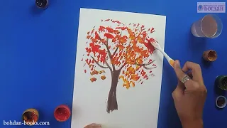 Майстер-клас "Осіннє дерево"