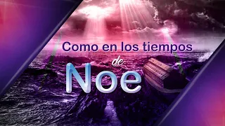 COMO EN LOS TIEMPOS DE NOE - PARASHA NOAJ