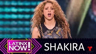 Shakira se soprende por mariachis bailando champeta | @LatinxNow! | Entretenimiento