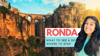 Weekend Trip to RONDA I Unique city in SPAIN to visit!
