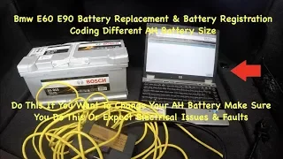 BMW Battery Replacement & Battery Registration With Ista D & Ncs Expert You Been Doing This Wrong