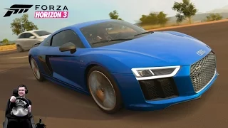 Супер стильная Audi R8 2016 - Forza Horizon 3