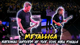 Metallica - National Anthem at the 2015 NBA Finals (Jazz Ballad Version)