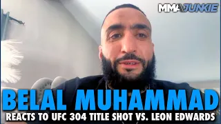 Belal Muhammad Vows to 'Do Everyone a Favor' and Dethrone 'Coward' Leon Edwards | UFC 304