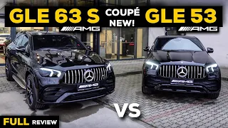 NEW MERCEDES GLE 63 S AMG Coupe vs GLE 53 BRUTAL Sound FULL In-Depth Review Exterior Interior