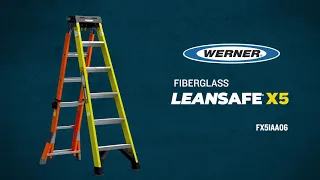 Werner Ladder - LEANSAFE X5 Fiberglass - Overview