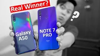 Redmi Note 7 Pro Vs Samsung Galaxy A50 full Comparison Winner is ? | Which one You Should Buy ??