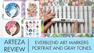 Arteza Everblend Portrait and Gray Tone Art Marker Review