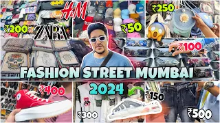 Fashion Street Mumbai Shopping 2024🛍️ | Itna Sasta market 😱 Churchgate market.