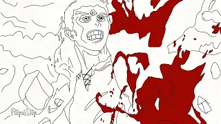 Eren vs Jaw titan fight scene | Hand drawn animation | Attack on titan the final season