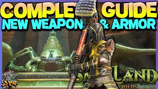 SMALLAND UPDATE Every New Weapon, Scorpion Armor Set And New Build Pieces Guide! Amber Valley Update
