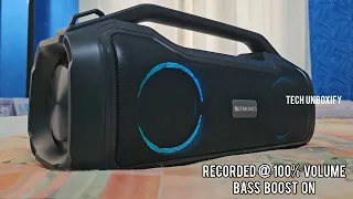 Zebronics Zeb SoundFeast 500 - Sound Test@100% Volume | Flossy Carter Bike Life Song | Tech Unboxify